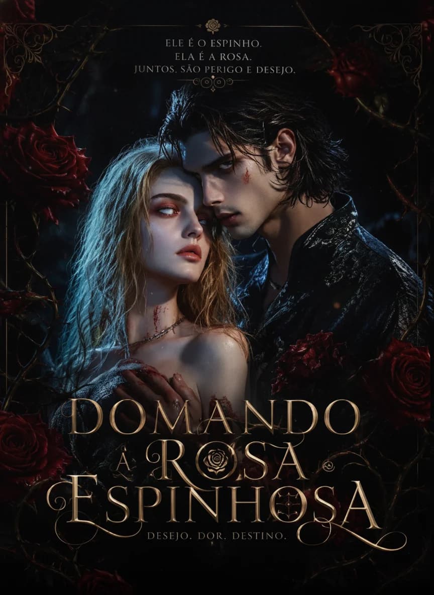 Capa da novela Domando a Rosa Espinhosa