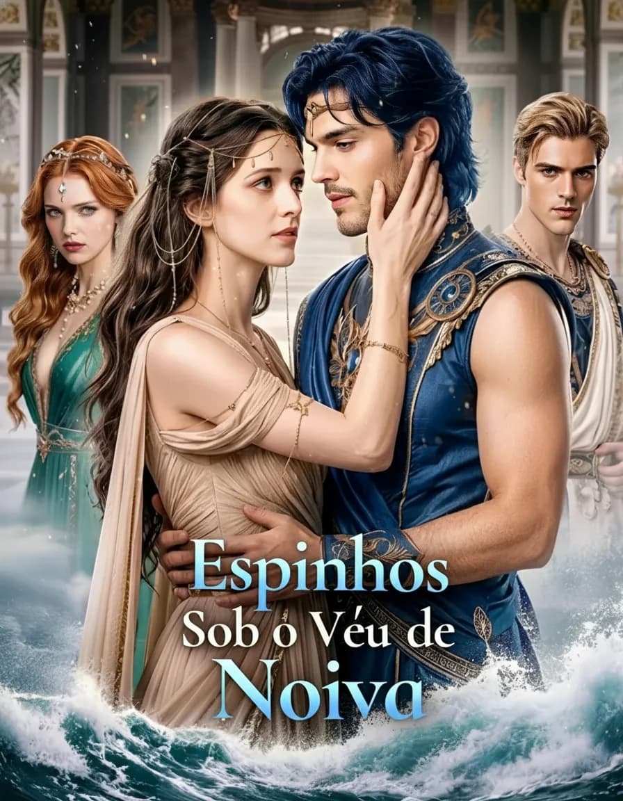 Capa da novela Espinhos sob o Véu de Noiva