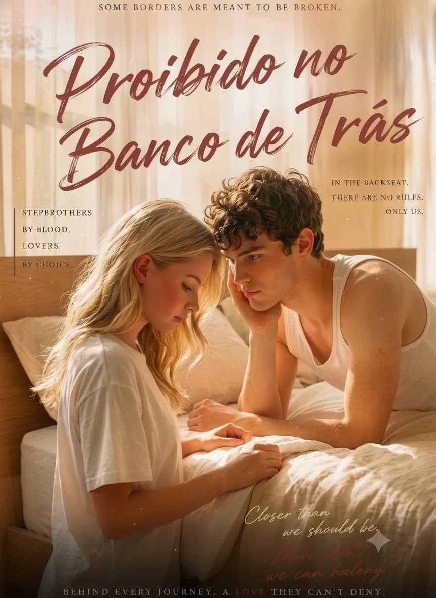 Capa da novela Proibido no Banco de Trás