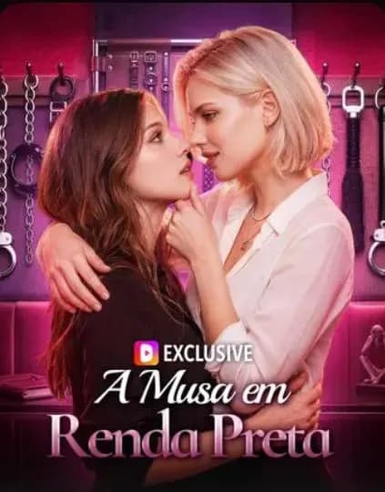 Capa da novela A Musa em Renda Preta