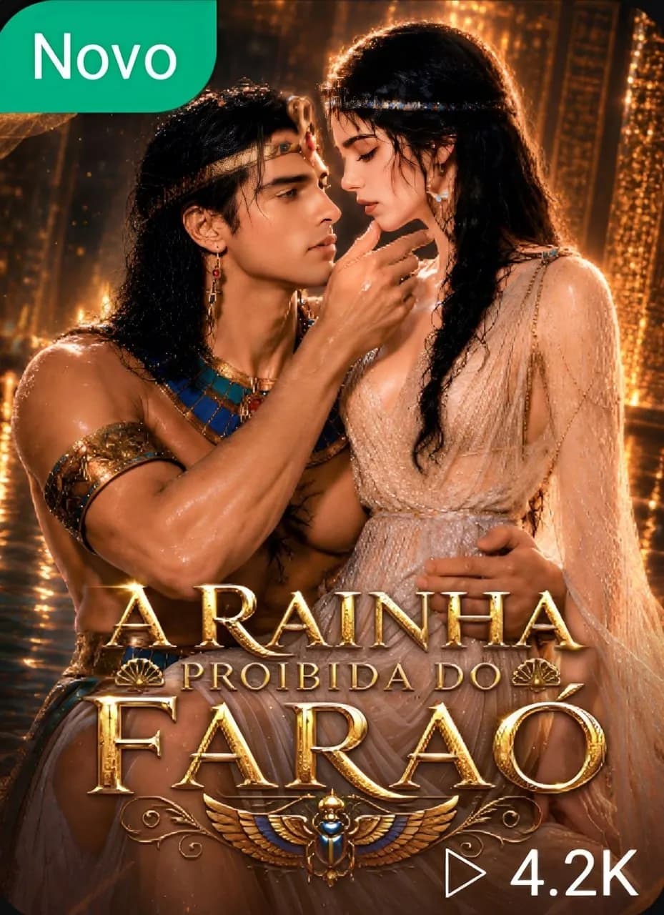 Capa da novela A Rainha Proibida do Faraó
