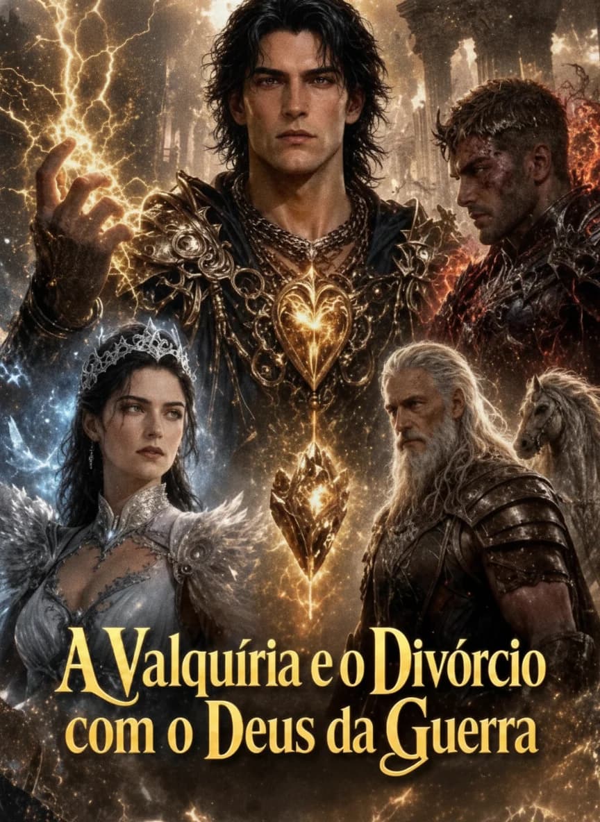 Capa da novela A Valquíria e o Divórcio Com o Deus da Guerra
