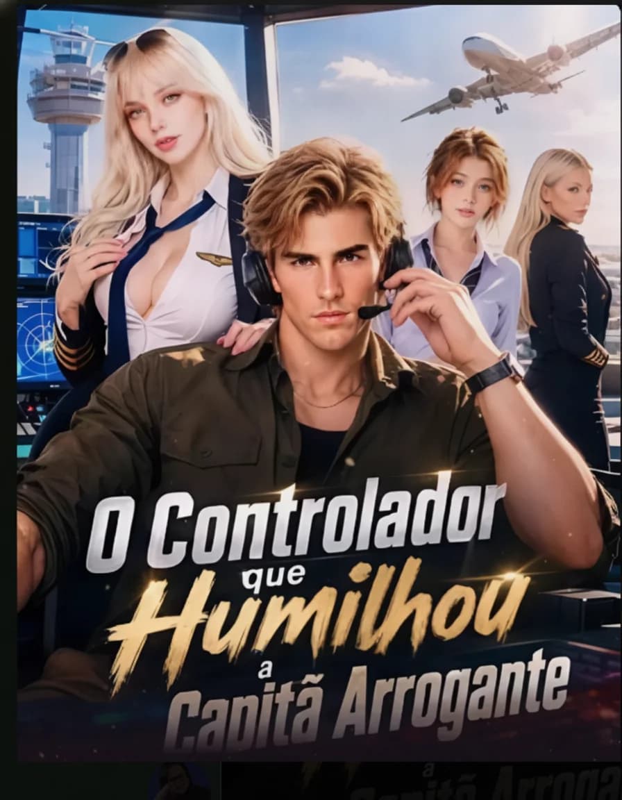 Capa da novela O Controlador que Humilhou a Capitã Arrogante