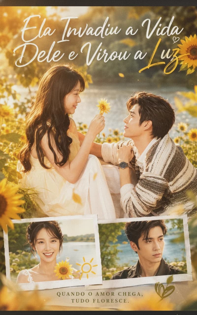 Capa da novela Ela Invadiu a Vida Dele e Virou Luz