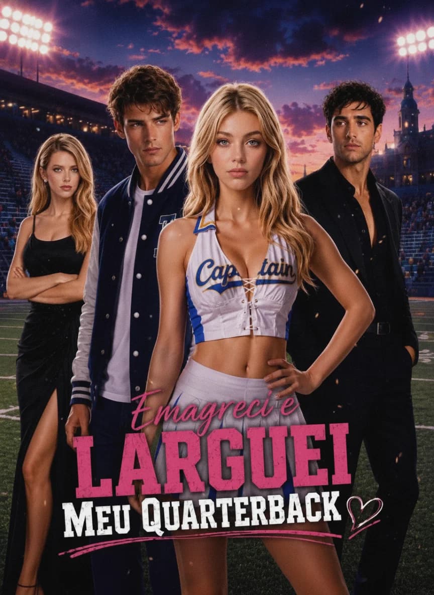 Capa da novela Emagreci e Larguei Meu Quarterback