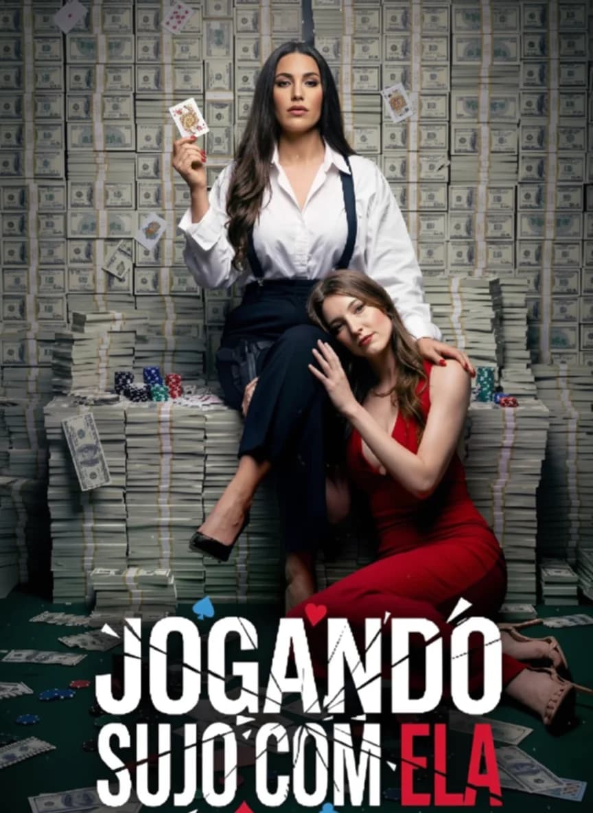Capa da novela Jogando Sujo com Ela