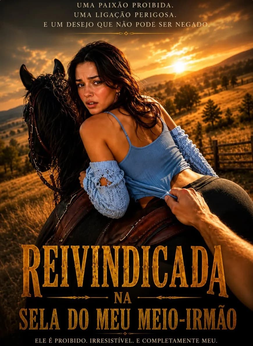Capa da novela Reivindicada na Sela do Meu Meio-Irmão