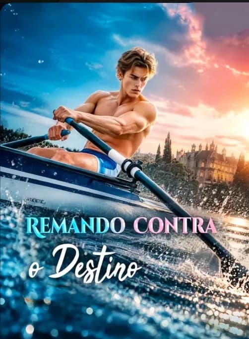 Capa da novela Remando Contra o Destino