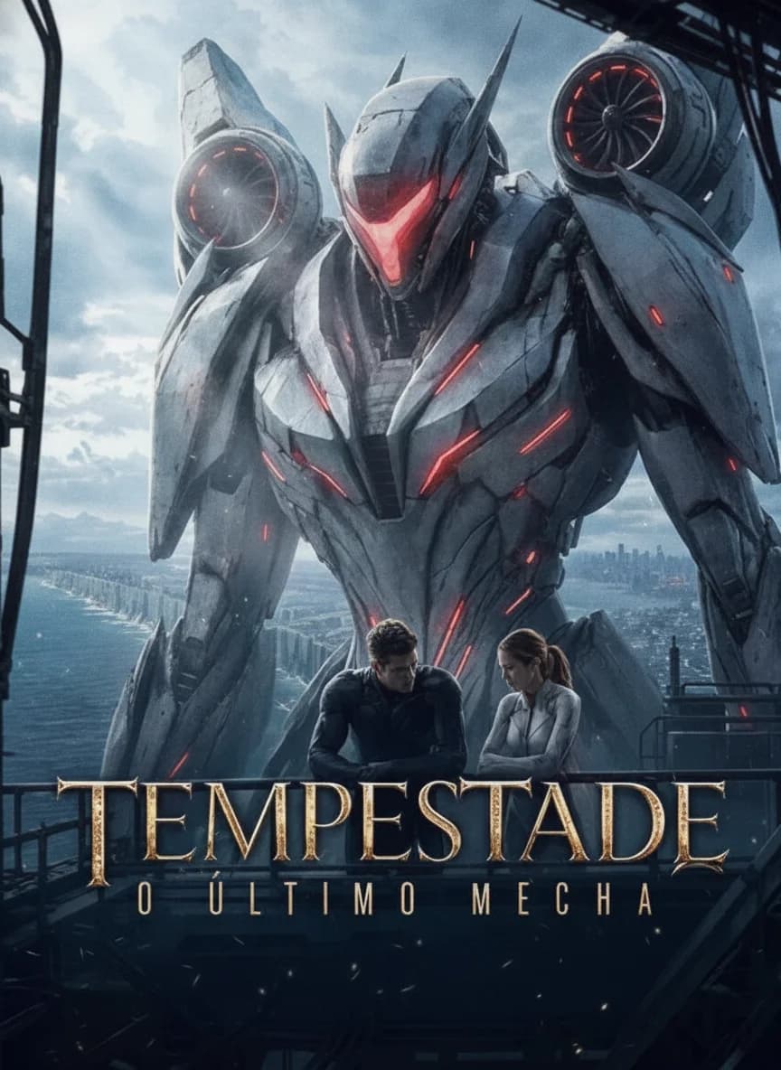 Capa da novela Tempestade: O Último Mecha