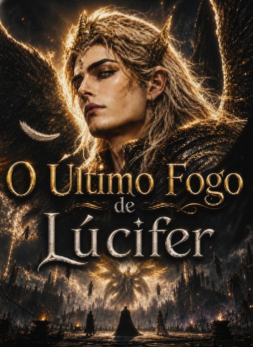 Capa da novela O Último Fogo de Lúcifer